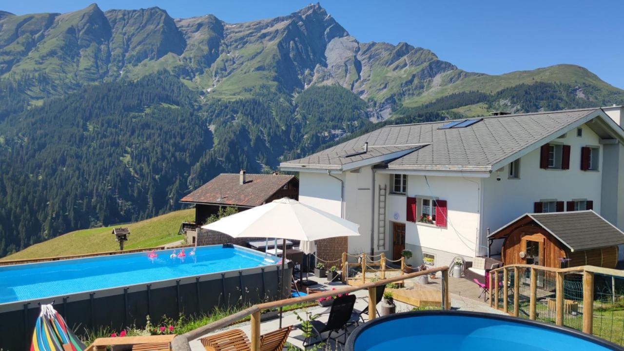 Gasthaus Alpina Tschappina Exteriér fotografie