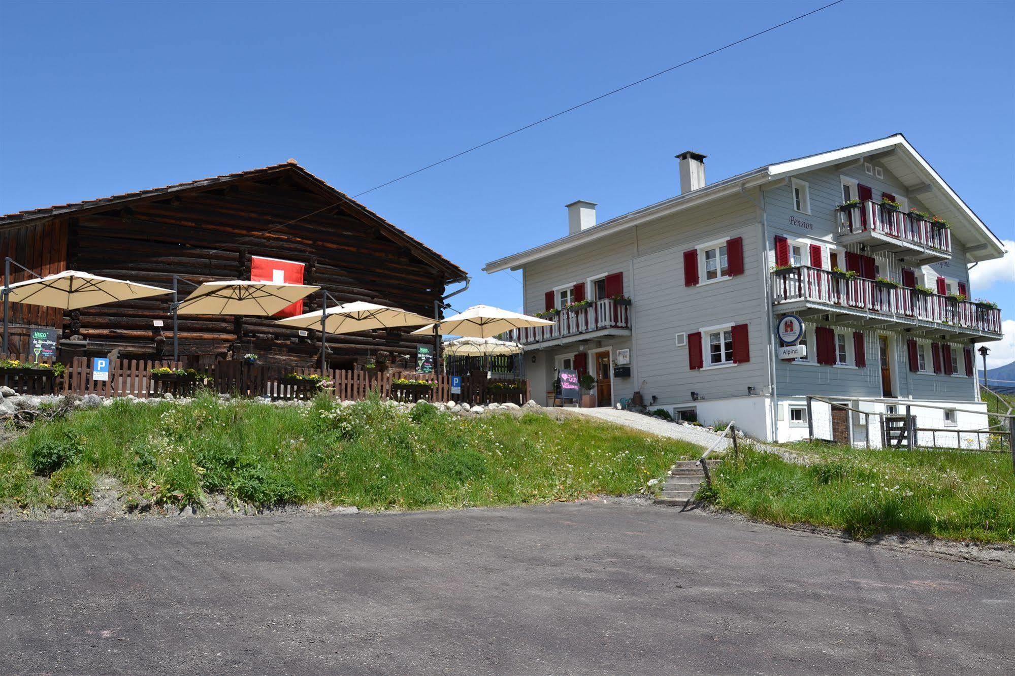 Gasthaus Alpina Tschappina Exteriér fotografie