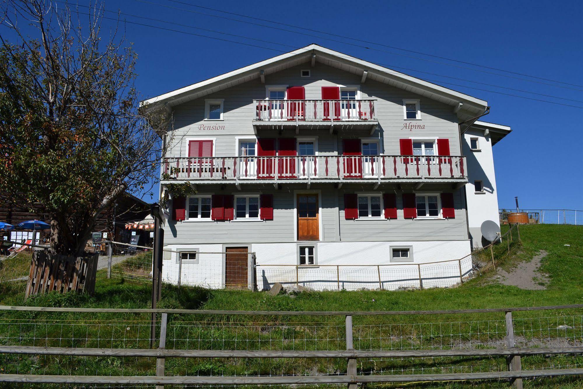 Gasthaus Alpina Tschappina Exteriér fotografie