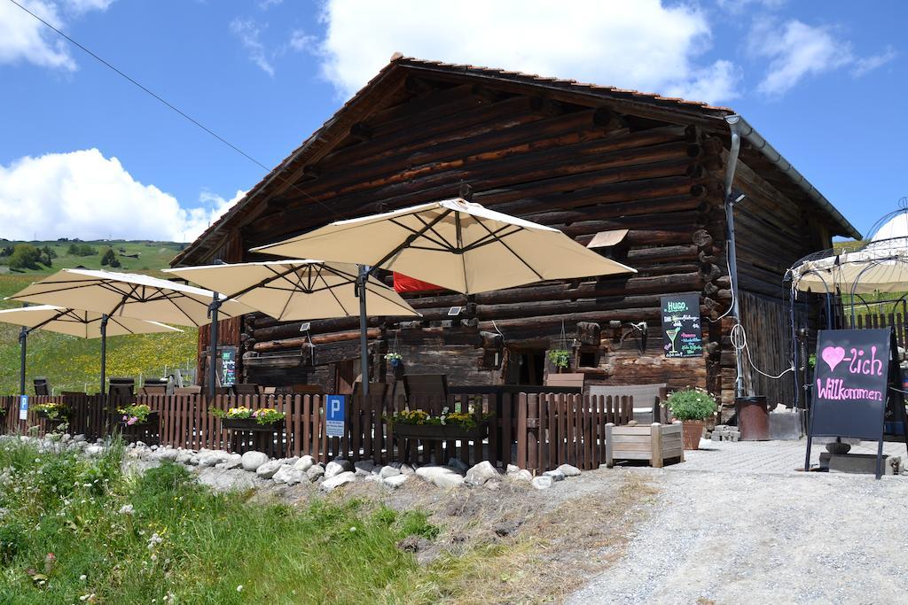 Gasthaus Alpina Tschappina Exteriér fotografie